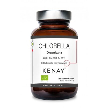 CHLORELLA ORGANICZNA - 180 tabl. PL-EKO-06