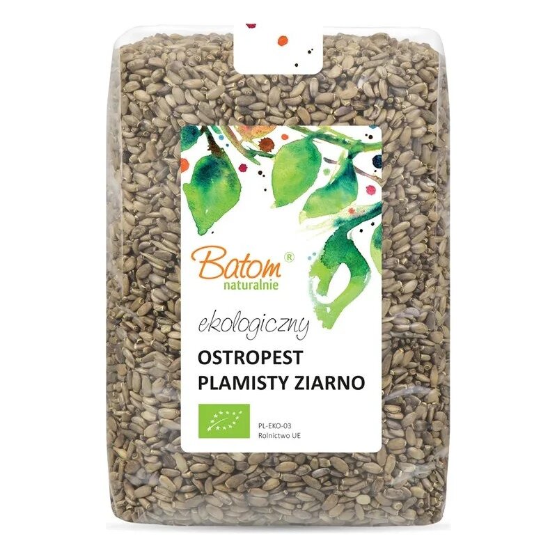 ostropest-plamisty-ziarno-1kgbatombio-2.jpg Ostropest plamisty ziarno 1kg BATOM BIO - suplement diety - obrazek 1