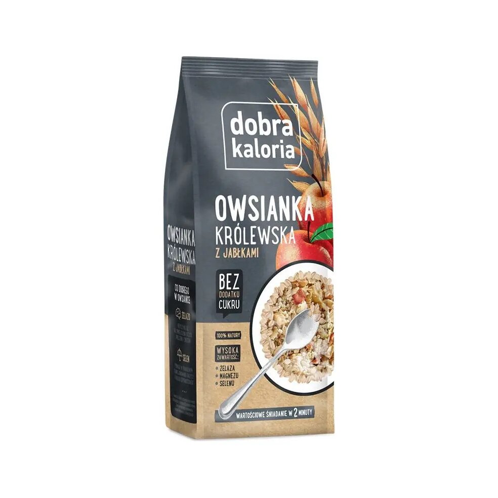 owsianka-krolewska-380gdobra-kaloria-1-1.jpg Owsianka królewska bez cukru 320g DOBRA KALORIA - obrazek 2