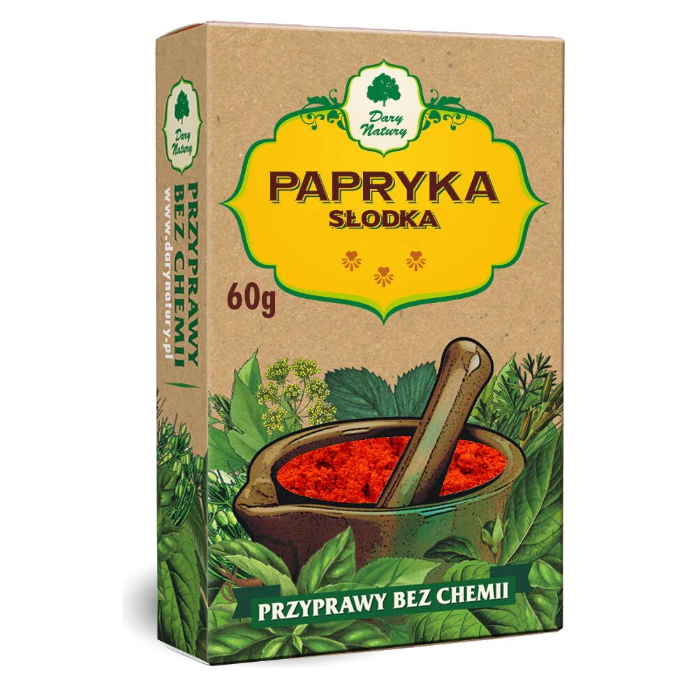 papryka-slodka-60gdary-natury-1-1.jpg PAPRYKA SŁODKA MIELONA 60 g - DARY NATURY - obrazek 2