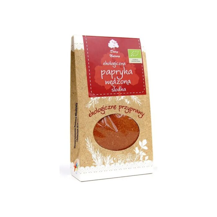 PAPRYKA SŁODKA WĘDZONA BIO 50 g - DARY NATURY - obrazek 2