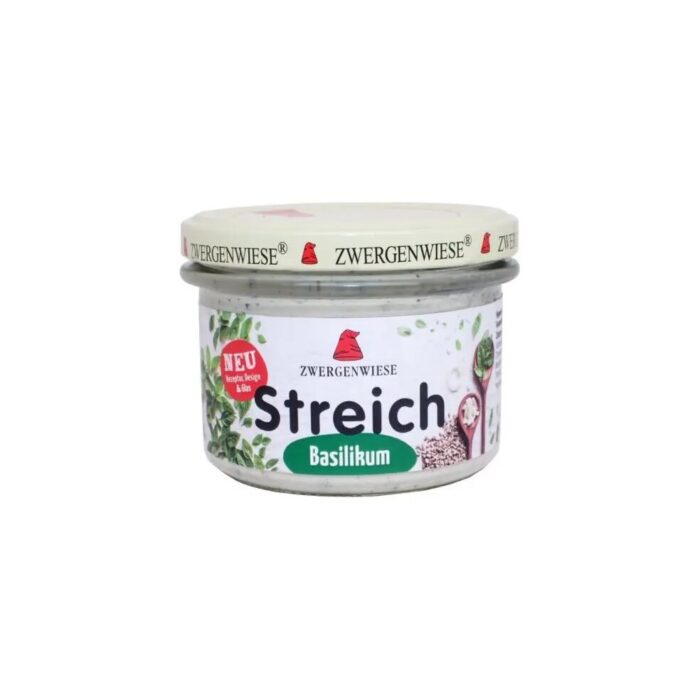 PASTA SŁONECZNIKOWA Z BAZYLIĄ BEZGLUTENOWA BIO 180 g - ZWERGENWIESE - obrazek 2