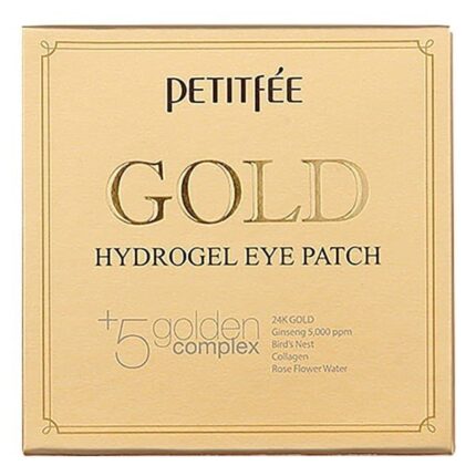 Petitfee Hydrożelowe płatki pod oczy Gold - 60 sztuk