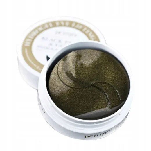 pet820-2-1.jpg Petitfee Hydrożelowe płatki pod oczy Black Pearl&Gold - 60 sztuk - obrazek 2