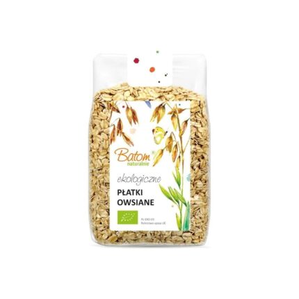 Płatki owsiane 250g BATOM BIO