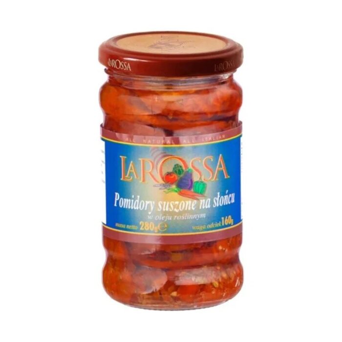 Pomidory suszone na słońcu w oleju 280g LA ROSSA - obrazek 1