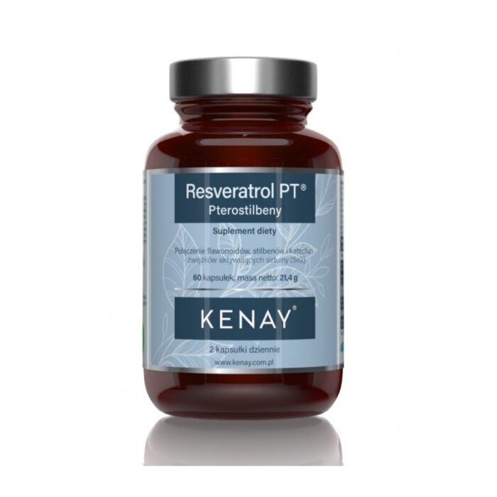 PTEROSTILBENY-RESVERATROL PT 60 kaps. - obrazek 1