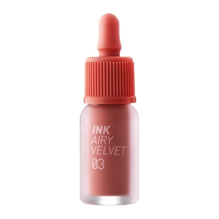 Peripera Pomadka w płynie Ink Airy Velvet 03 Cartoon Coral - 4 g - obrazek 2