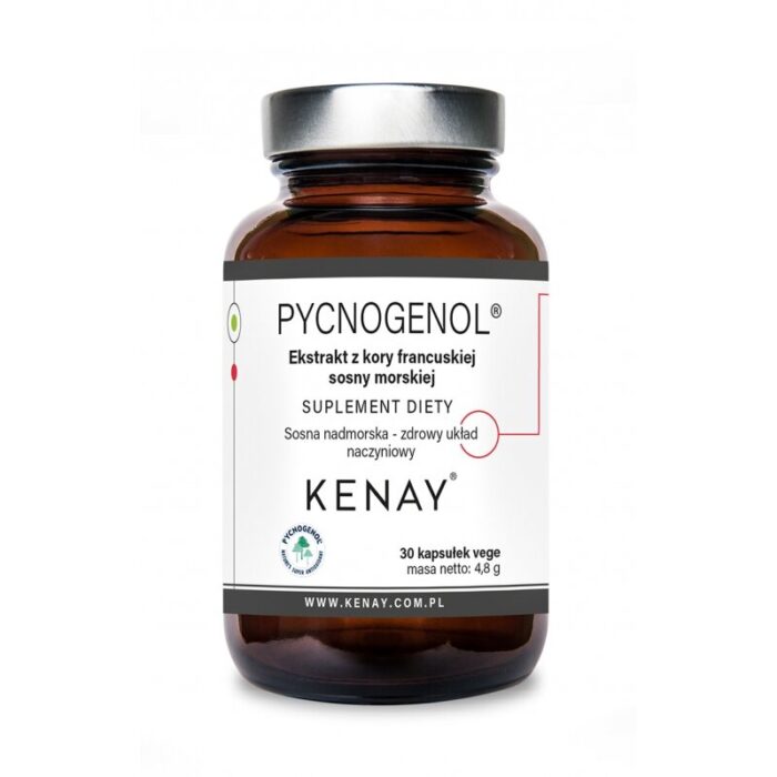 Pycnogenol® Ekstrakt z kory francuskiej sosny morskiej (30 kapsułek) - obrazek 1