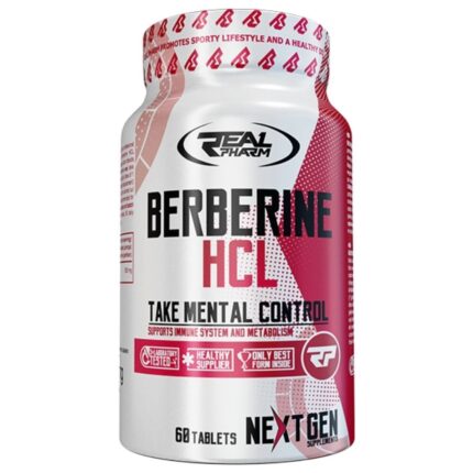 Real Pharm Berberyna HCL 500 mg - 60 tabletek