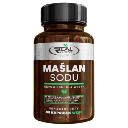 Real Pharm Maślan sodu 600 mg - 90 kapsułek