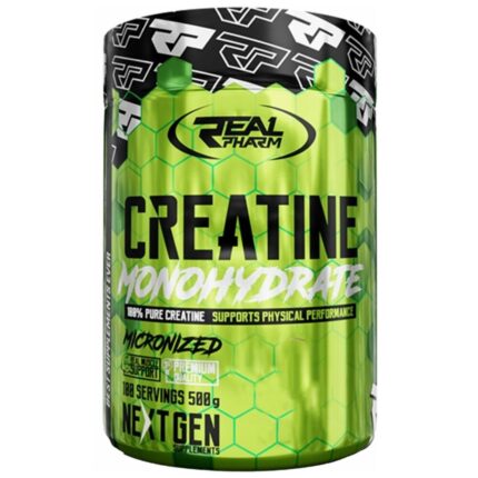 Real Pharm Creatine, Monohydrat kreatyny, pomarańcza - 500 g