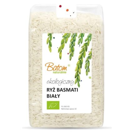 Ryż basmati biały 1kg BATOM BIO