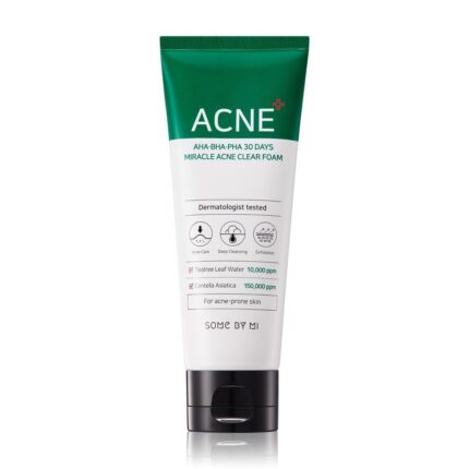 Some By Mi Pianka do twarzy AHA BHA PHA 30 Days Miracle Acne - 100 ml