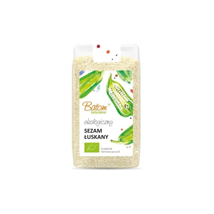 Sezam łuskany 250g BATOM BIO - obrazek 2
