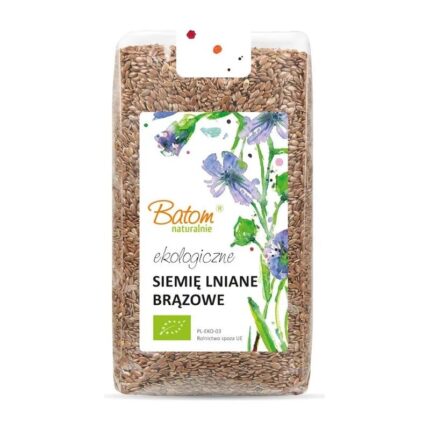 Siemię lniane brązowe 500g BATOM BIO