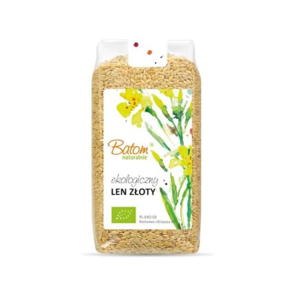 Siemię lniane złote 250g BATOM BIO