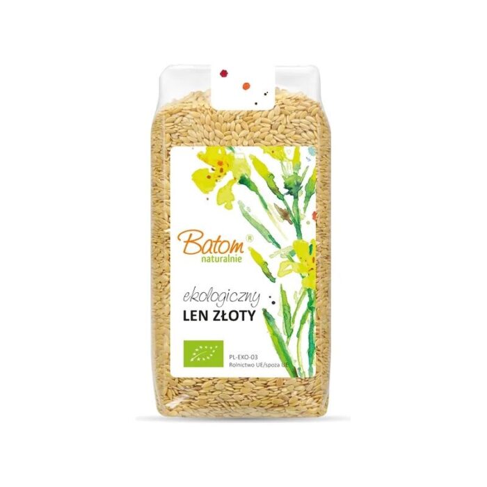 Siemię lniane złote 250g BATOM BIO - obrazek 1