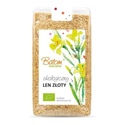 Siemię lniane złote 500g BATOM BIO