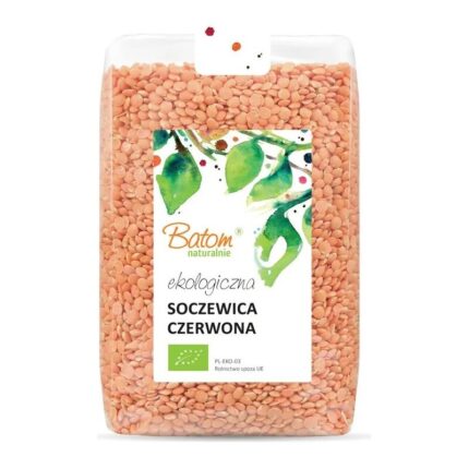 Soczewica czerwona 1kg BATOM BIO