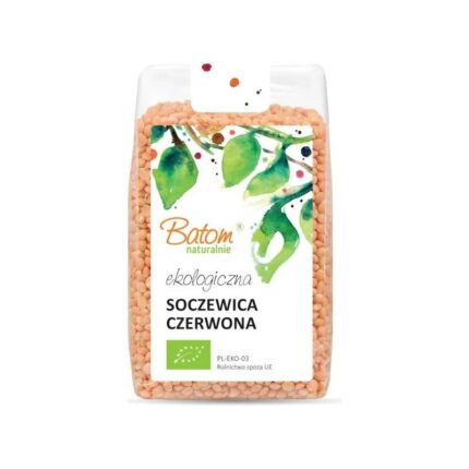 Soczewica czerwona 250g BATOM BIO
