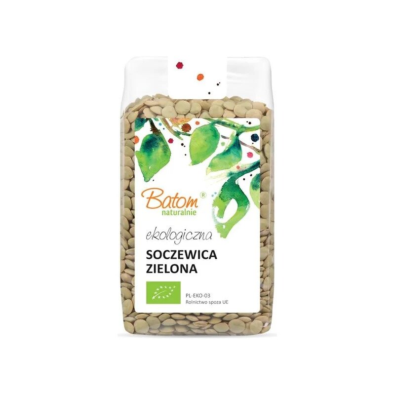soczewica-zielona-250gbatombio-2.jpg Soczewica zielona 250g BATOM BIO - obrazek 1