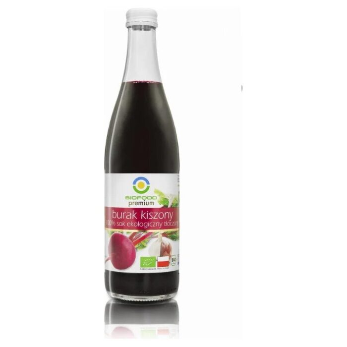 Sok z buraków kiszonych tłoczony NFC 500ml BIOFOOD BIO - obrazek 1