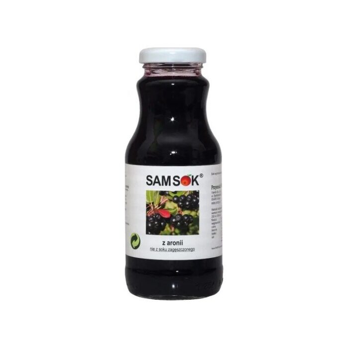 Sok z aronii 250ml SAM SOK - obrazek 1