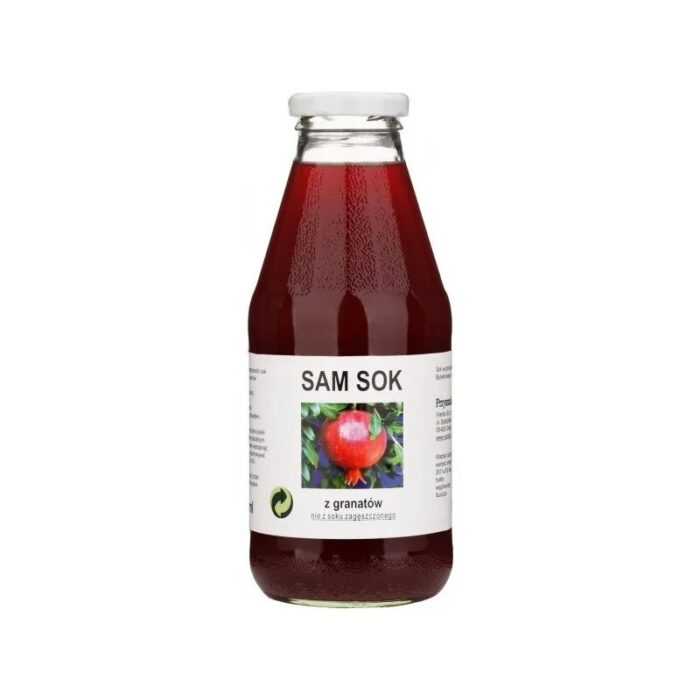 Sok z granatów 500ml SAM SOK - obrazek 1