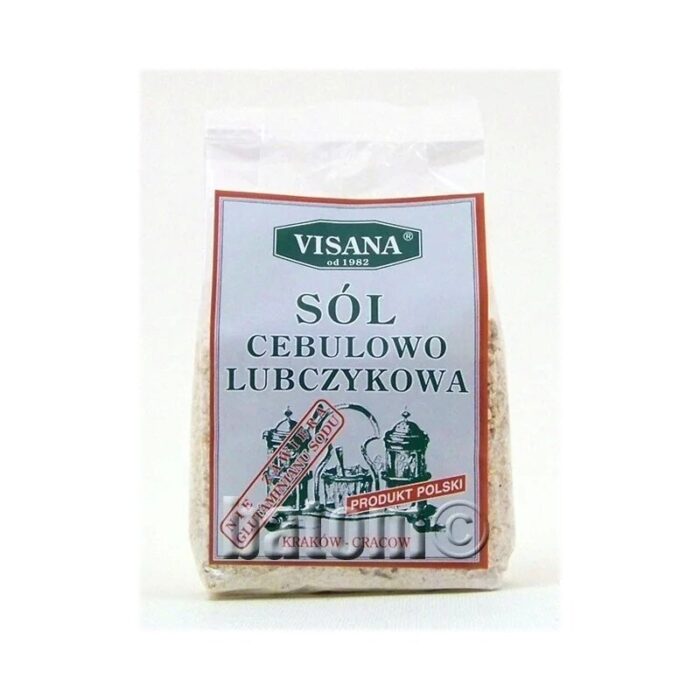 Sól cebulowo - lubczykowa 175g VISANA - obrazek 1