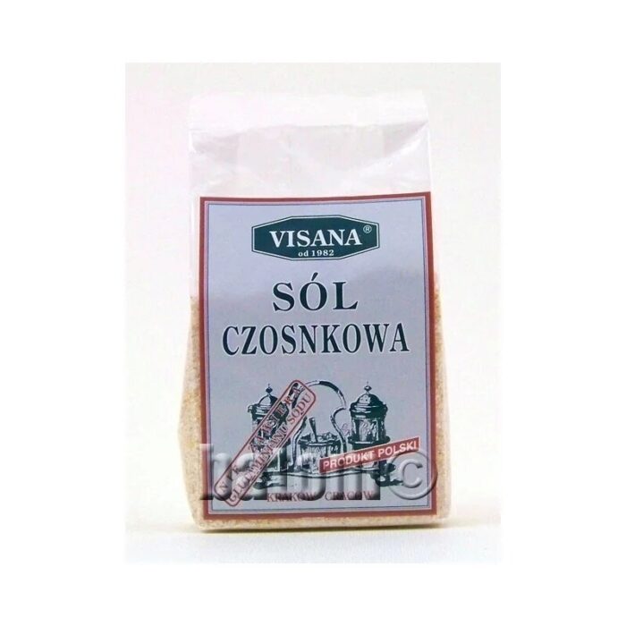 Sól czosnkowa 175g VISANA - obrazek 1