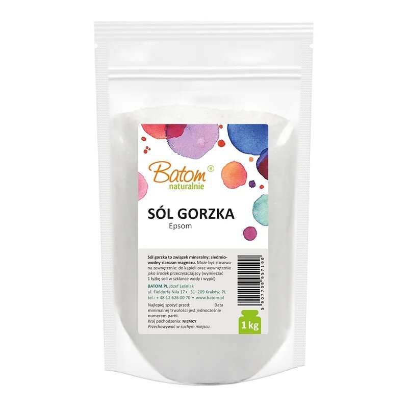 sol-gorzka-epsom-1kgbatom-2.jpg SÓL EPSOM (KĄPIELOWA) 1 kg - BATOM - obrazek 1