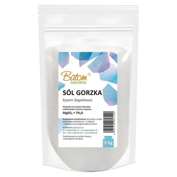 SÓL EPSOM (KĄPIELOWA) 3 kg - BATOM - obrazek 1