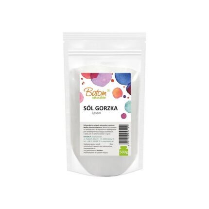 Sól gorzka Epsom spożywcza 500g BATOM