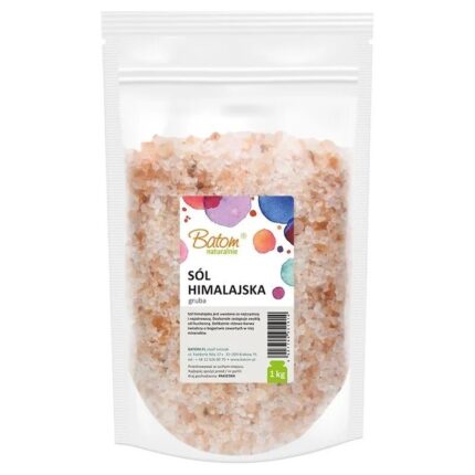Sól himalajska gruba 1kg BATOM