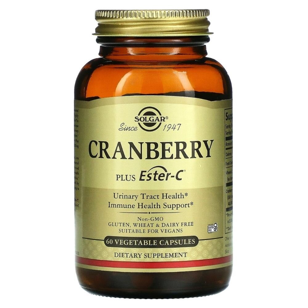 sol31405-1-1.jpg Solgar Żurawina Cran Flora - 60 kapsułek - obrazek 1