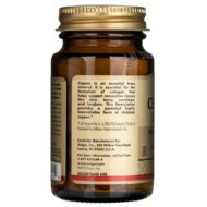 Solgar Miedź chelat aminokwasowy 2,5 mg - 100 tabletek - obrazek 4