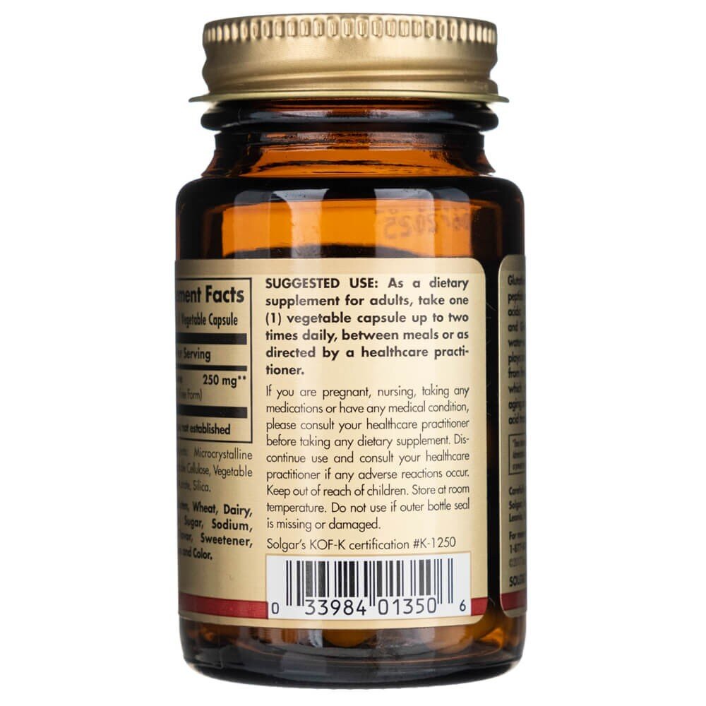 sole5057-3-1.jpg Solgar L-Glutation 250 mg - 30 kapsułek - obrazek 3