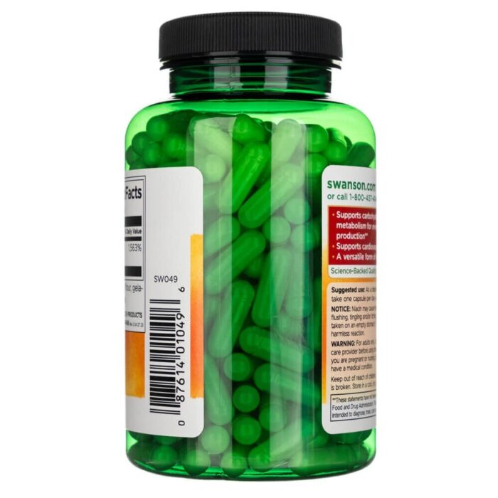 Swanson Niacinamide (Niacynamid) 250 mg - 250 kapsułek - obrazek 3