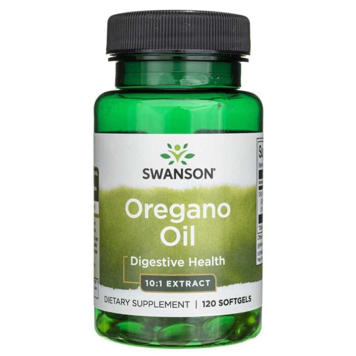 Swanson Olej z oregano 10:1 ekstrakt 150 mg - 120 kapsułek - obrazek 1