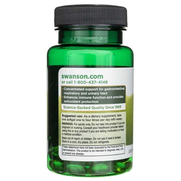 Swanson Olej z oregano 10:1 ekstrakt 150 mg - 120 kapsułek - obrazek 4