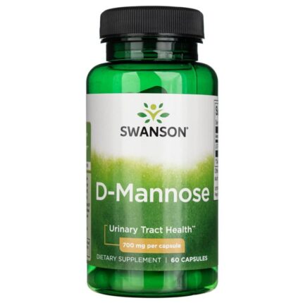 Swanson D-Mannose (D-Mannoza) 700 mg - 60 kapsułek