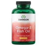 Swanson Omega-3 Smak Cytrynowy - 150 kapsułek - obrazek 2