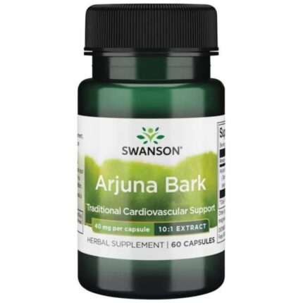 Swanson Full Spectrum Arjuna (Migdałecznik) 40 mg - 60 kapsułek