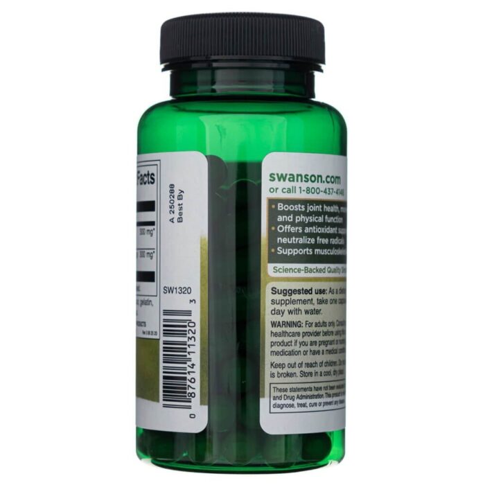 Swanson Boswellia & Curcumin (kurkuma) - 60 kapsułek - obrazek 3