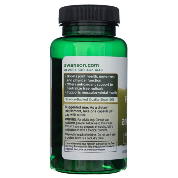 Swanson Boswellia & Curcumin (kurkuma) - 60 kapsułek - obrazek 4