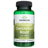 Swanson Dandelion Root (Mniszek Lekarski) 515mg - 60 kapsułek