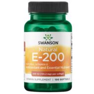 Swanson Witamina E naturalna 200 IU - 100 kapsułek
