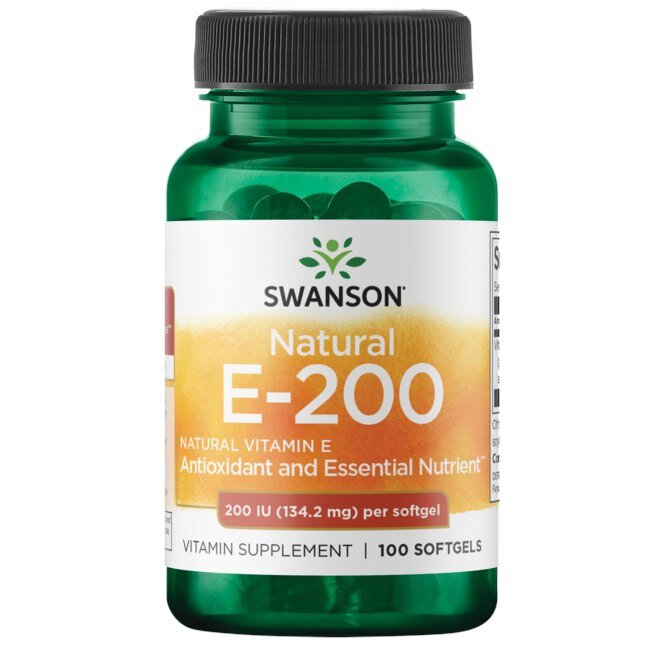 sw136-1-1-1.jpg Swanson Witamina E naturalna 200 IU - 100 kapsułek - obrazek 1