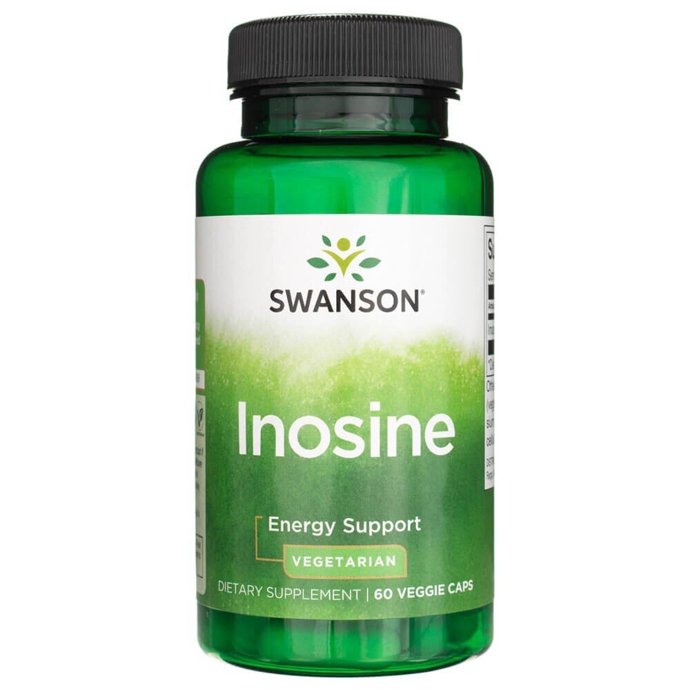sw1379-1-1.jpg Swanson Inosine (inozyna) 500 mg - 60 kapsułek - obrazek 1